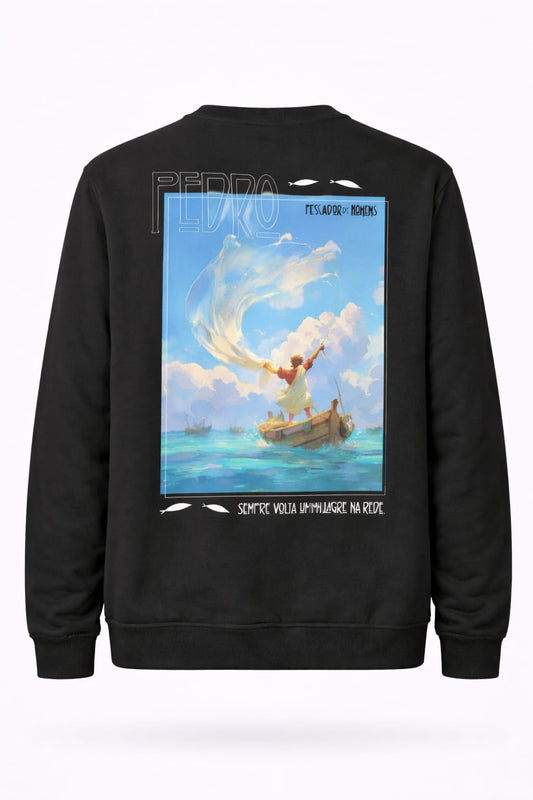 Sweatshirt S/ capuz Pescador de Homens